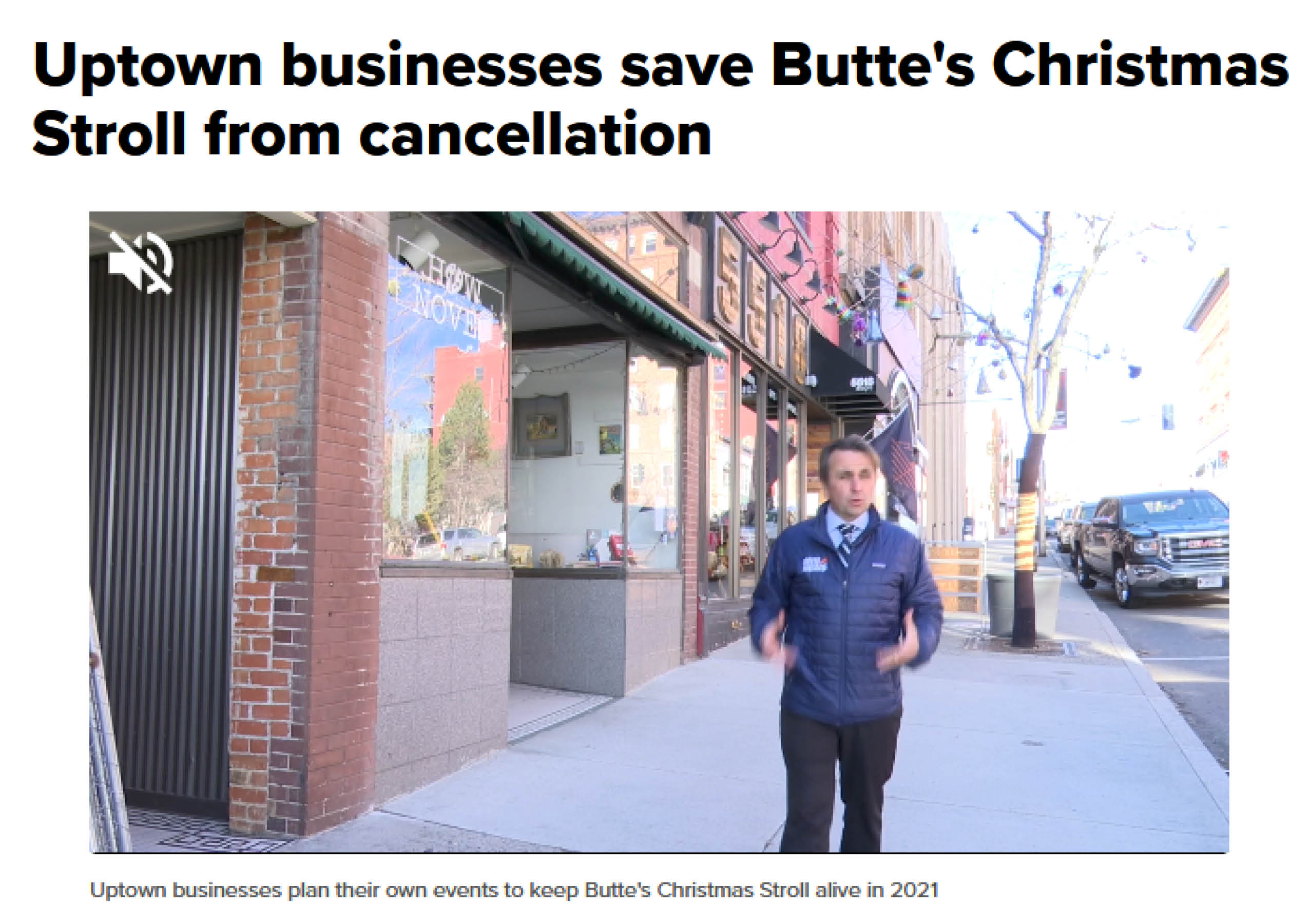 Uptown businesses save Butte’s Christmas Stroll from cancellation